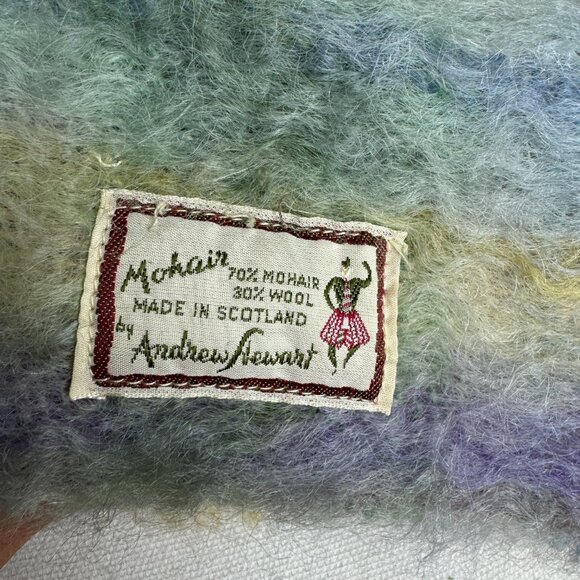 Scotland Mohair Scarf Unisex - Picture 4 of 4